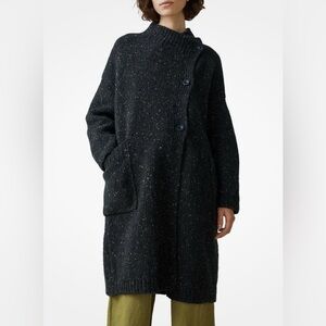 Toast donegal sweater coat